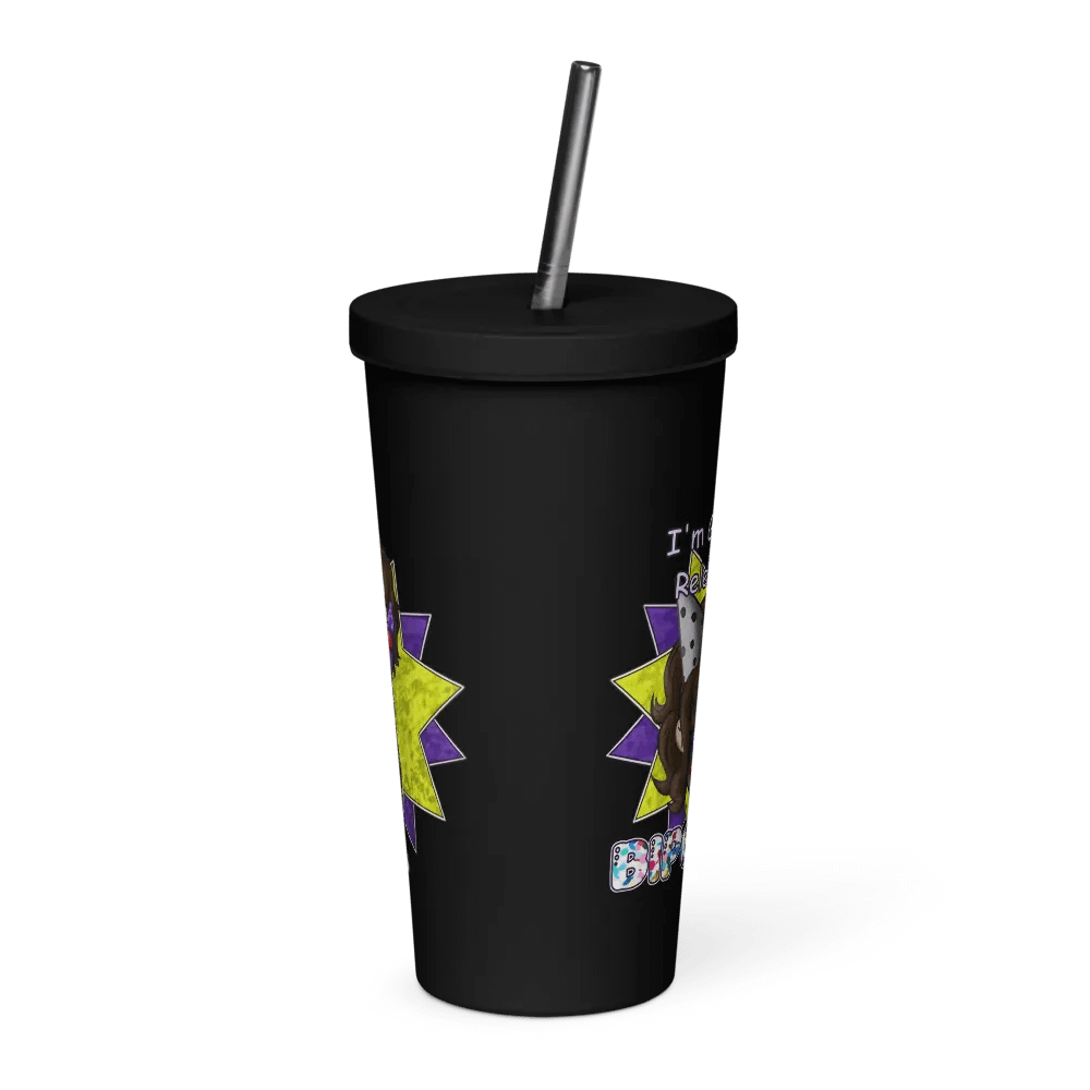 Denbo the Clown - Insulated Tumbler (With Straw) product image (1)