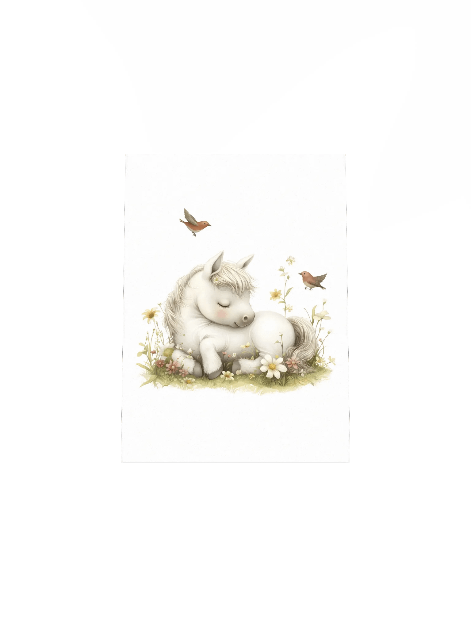 Cute Horse Farm Animal Nursery Prints product image (26)