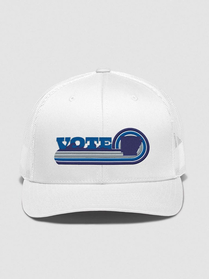 Arkansas Blue Wave Vote Trucker Cap product image (1)