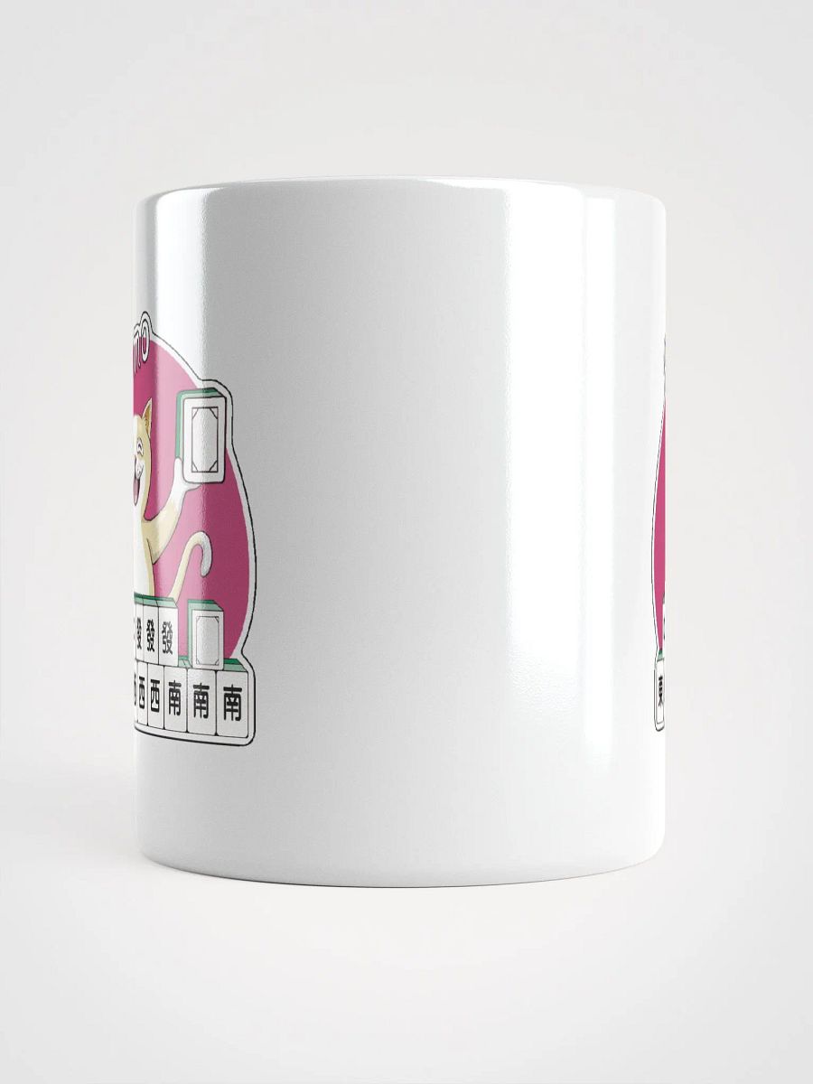Mahjong cat got tsumo white coffee mug product image (9)