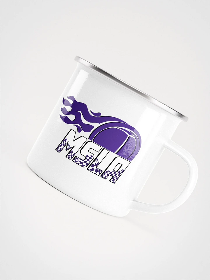 MSLA Purple Enamel Mug product image (1)