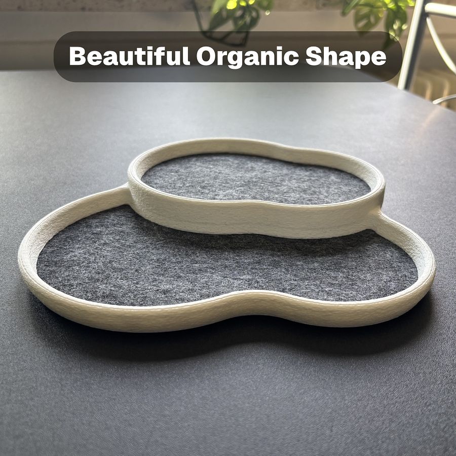 Organic Catch All Tray with Felt product image (3)