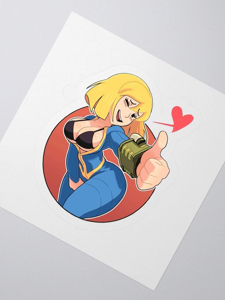 Vault Girl "Fun Time" Sticker product image (2)