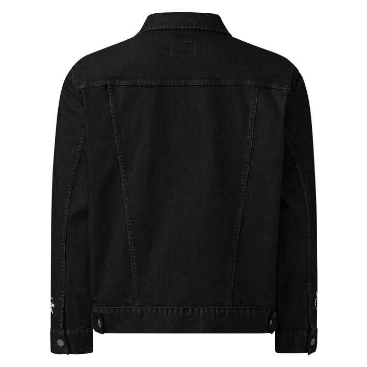 Divine Cross Emblem Denim Jacket product image (3)