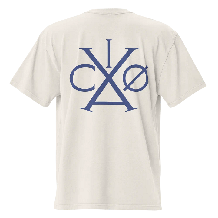 VACIO Logo back Oversized Faded T-Shirt product image (1)