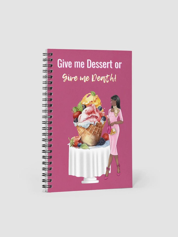 Dessert or Death Notebook product image (1)