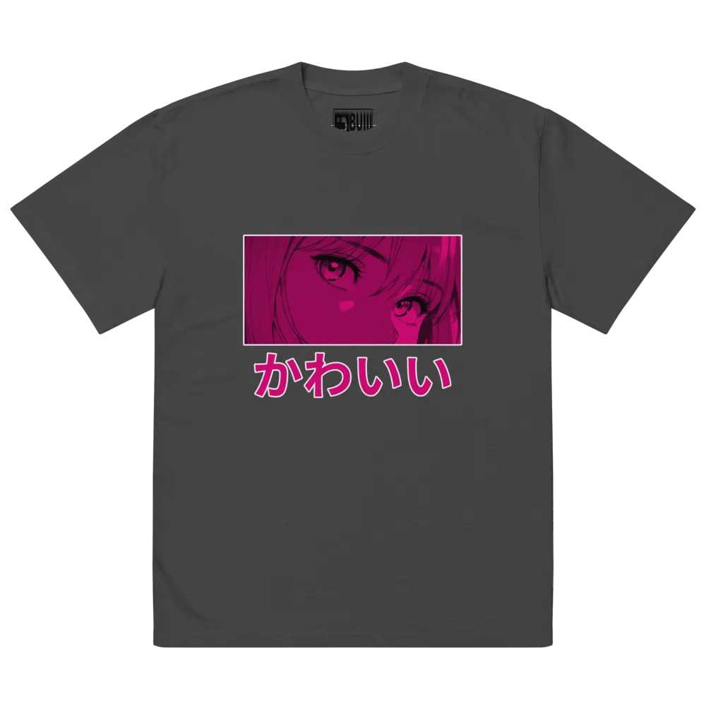 BUIII Kawaii Pink Variant: Premium Oversized T-Shirt product image (9)