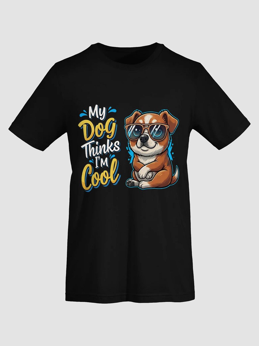 My Dog Thinks I'm Cool – Golden Retriever Cartoon T-Shirt product image (7)
