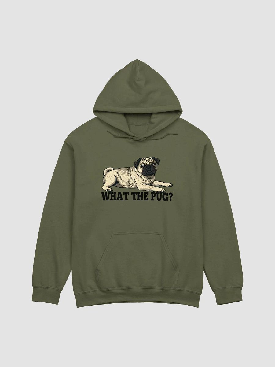 What the Pug Hooded Sweatshirt of a Pug | Funny Hoodie for Pug Paw-rents product image (13)