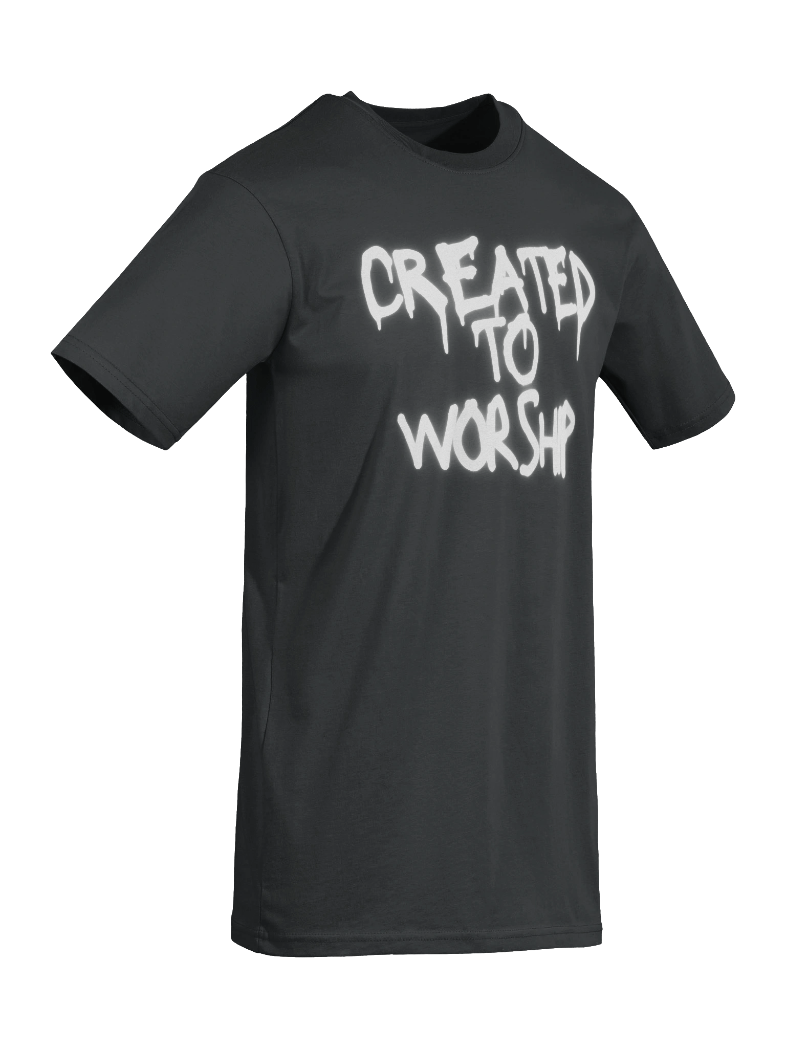 Drip Effect 'CREATED TO WORSHIP' Tee product image (8)
