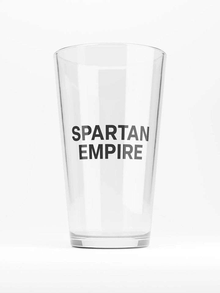 The Emperor's Pint Glass (Black) product image (2)