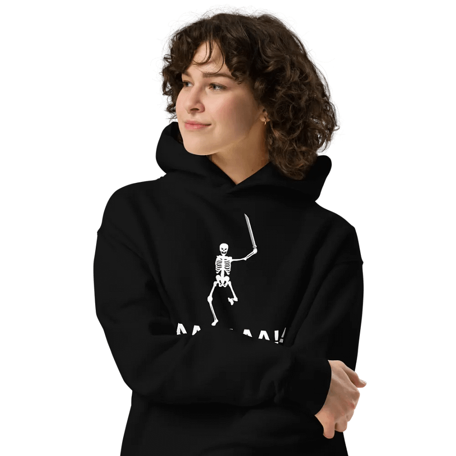 evil skeleton hoodie product image (4)