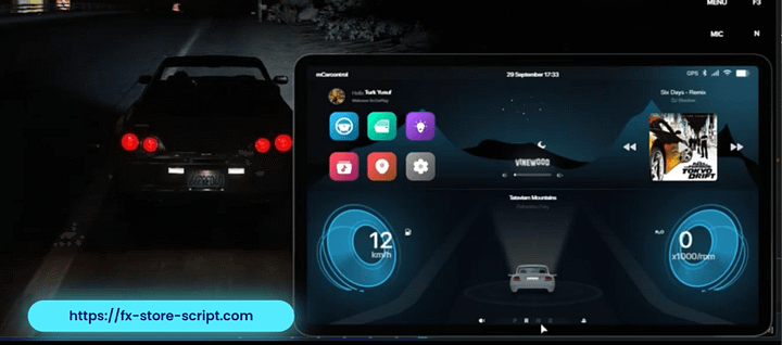 Fivem Carmenu (carplay) Script QB / ESX product image (1)