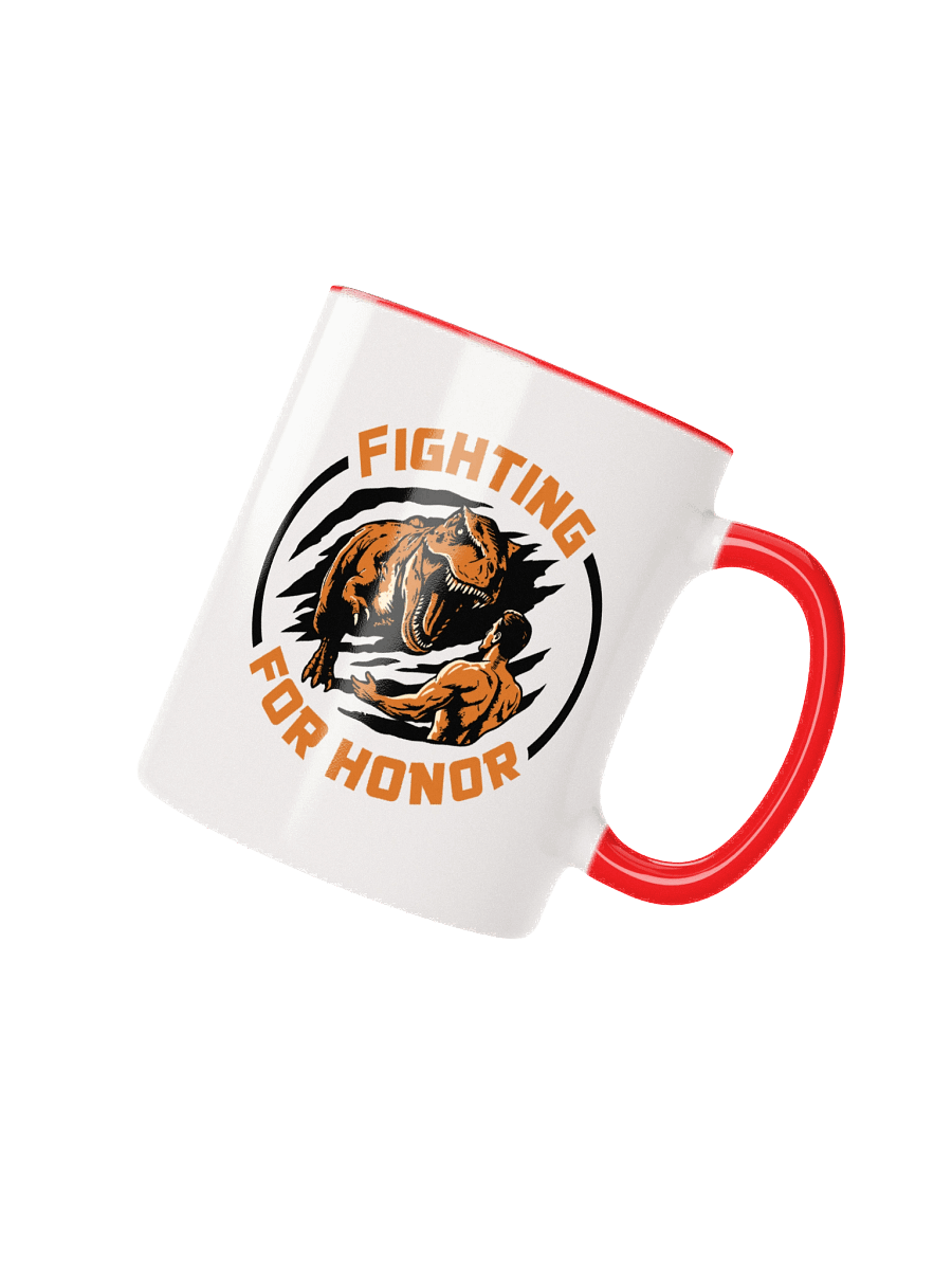 Fighting For Honor Ceramic Mug with Color Inside product image (22)