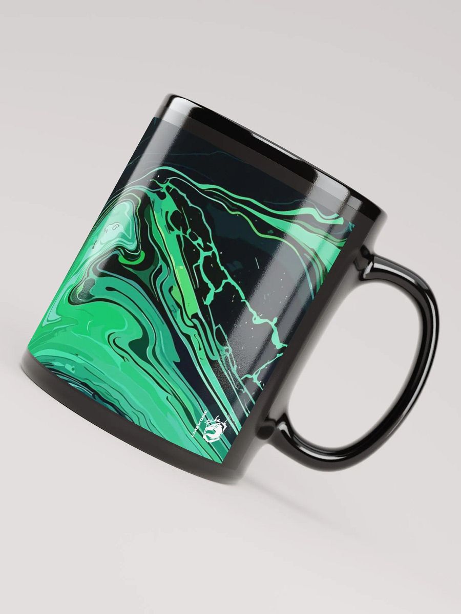 Swirling Green Elegance Marble Mug product image (5)
