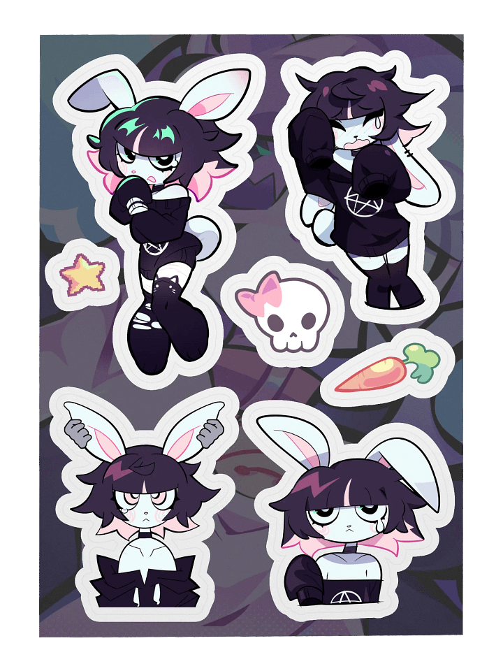 Delulu Sticker Sheet product image (1)