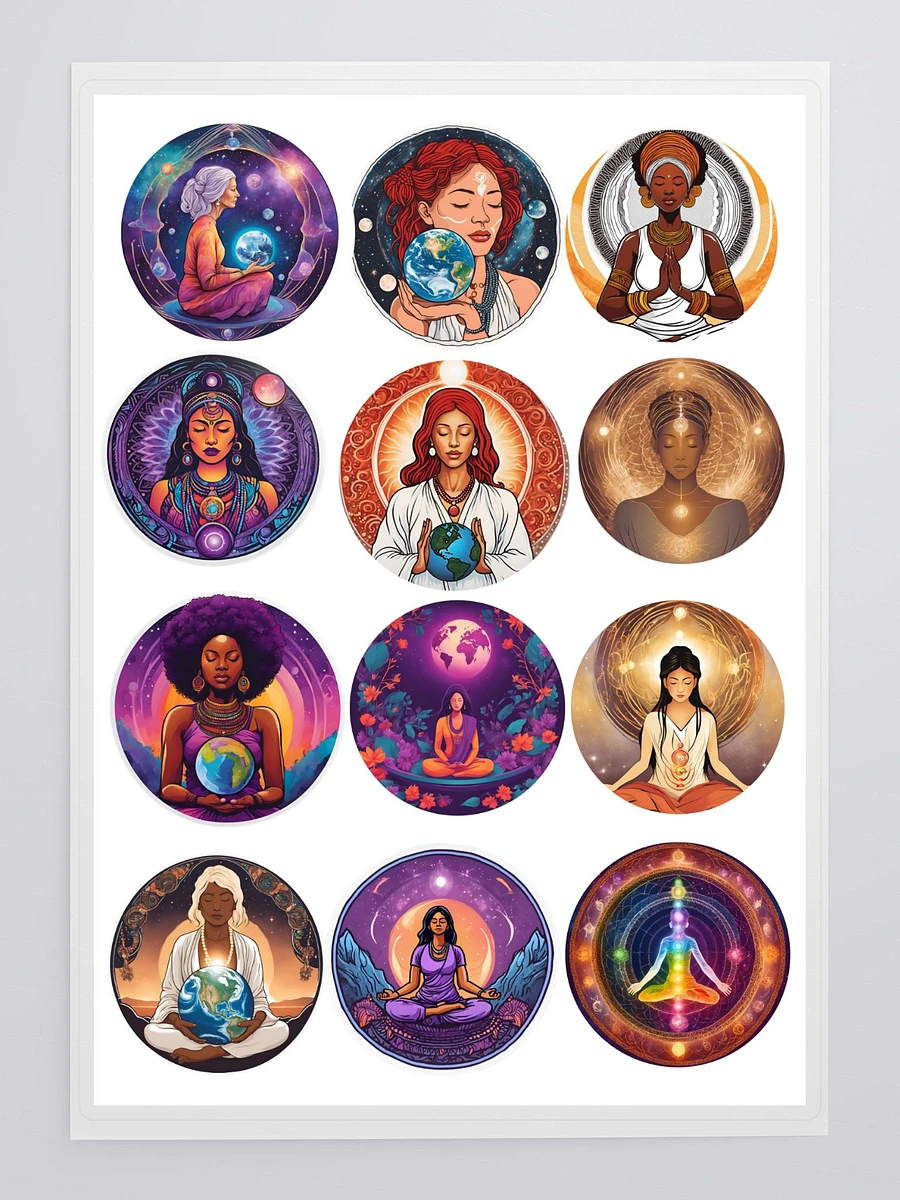 Mystical Meditation Sticker Sheet product image (3)