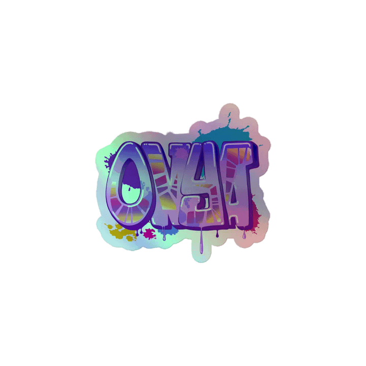 ONYA Graffiti Holo Sticker product image (1)