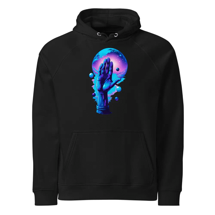 [Hand of Mysteries 2] - Unisex Eco Raglan Hoodie product image (1)