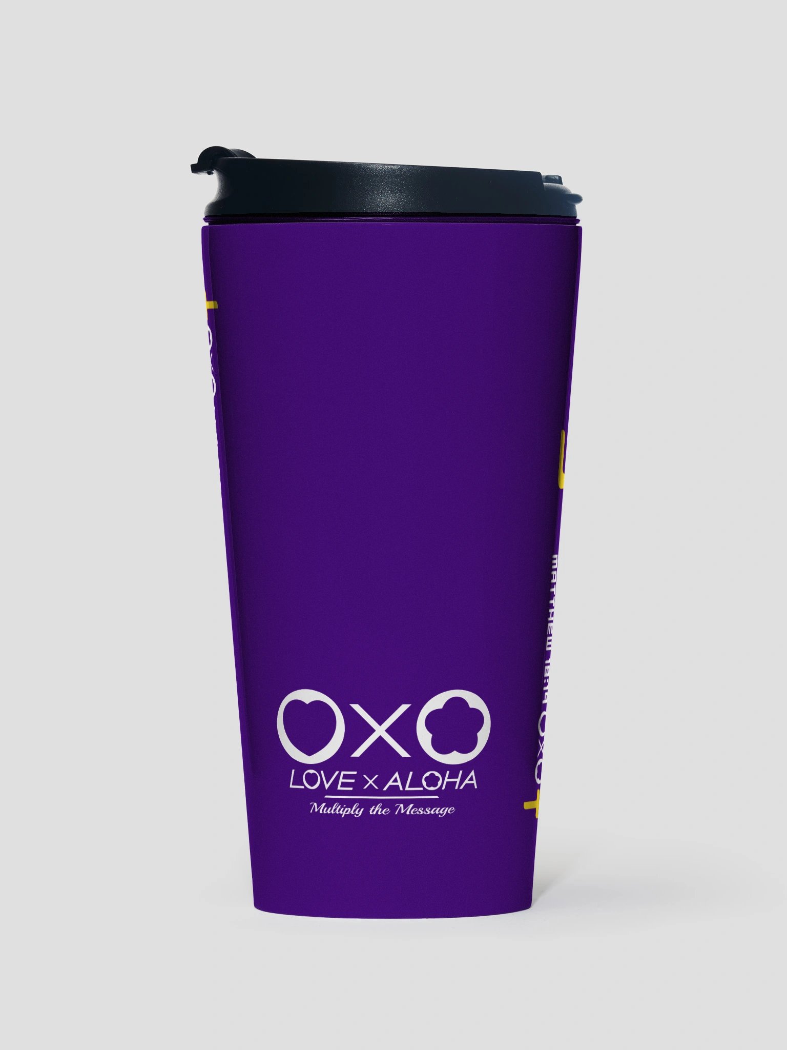 LXA PrayStation Travel Mug - Purple | Love X Aloha - Faith Collection | Premium Christian Merch product image (1)