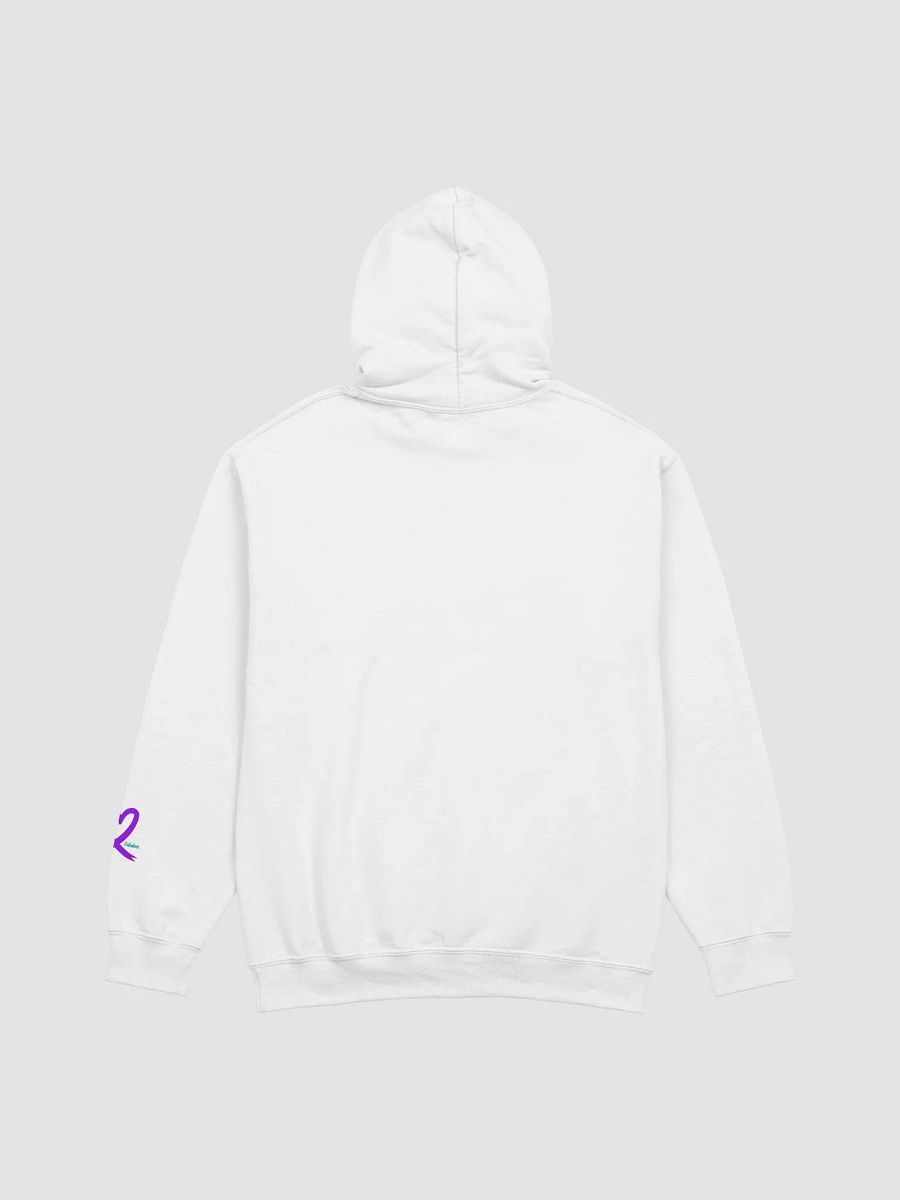 Chronic Pain Warrior Bottom Ribbon Hoodie- Black Print product image (3)