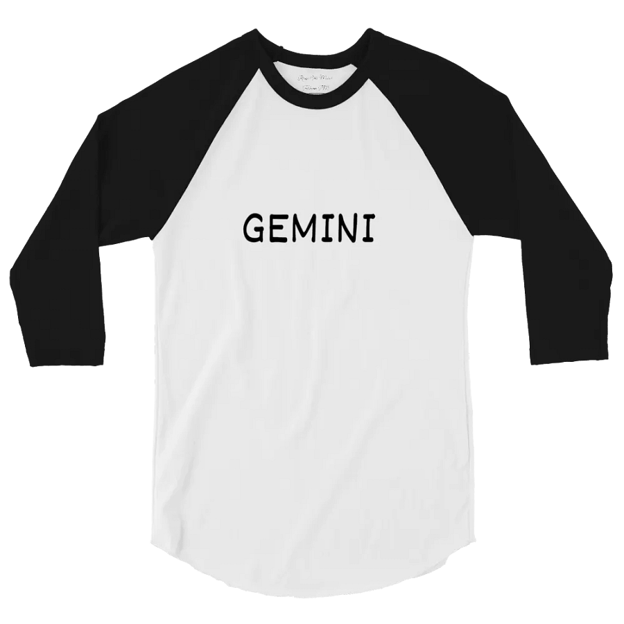 Gemini Zodiac Jersey Shirt product image (2)