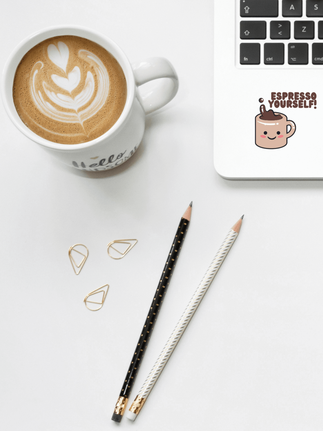 Kawaii Espresso Yourself Sticker product image (3)