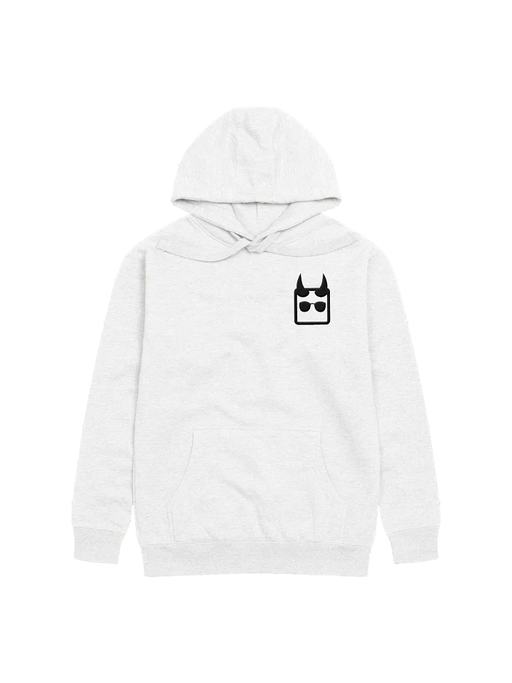 Minimalist Logo Hoodie (Black) Embroidered product image (29)
