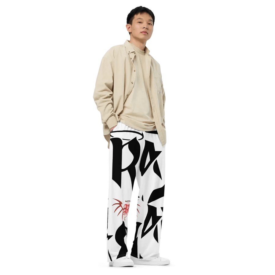 RafaZafar Avant Garde All Over Print Wide Leg Pants product image (3)