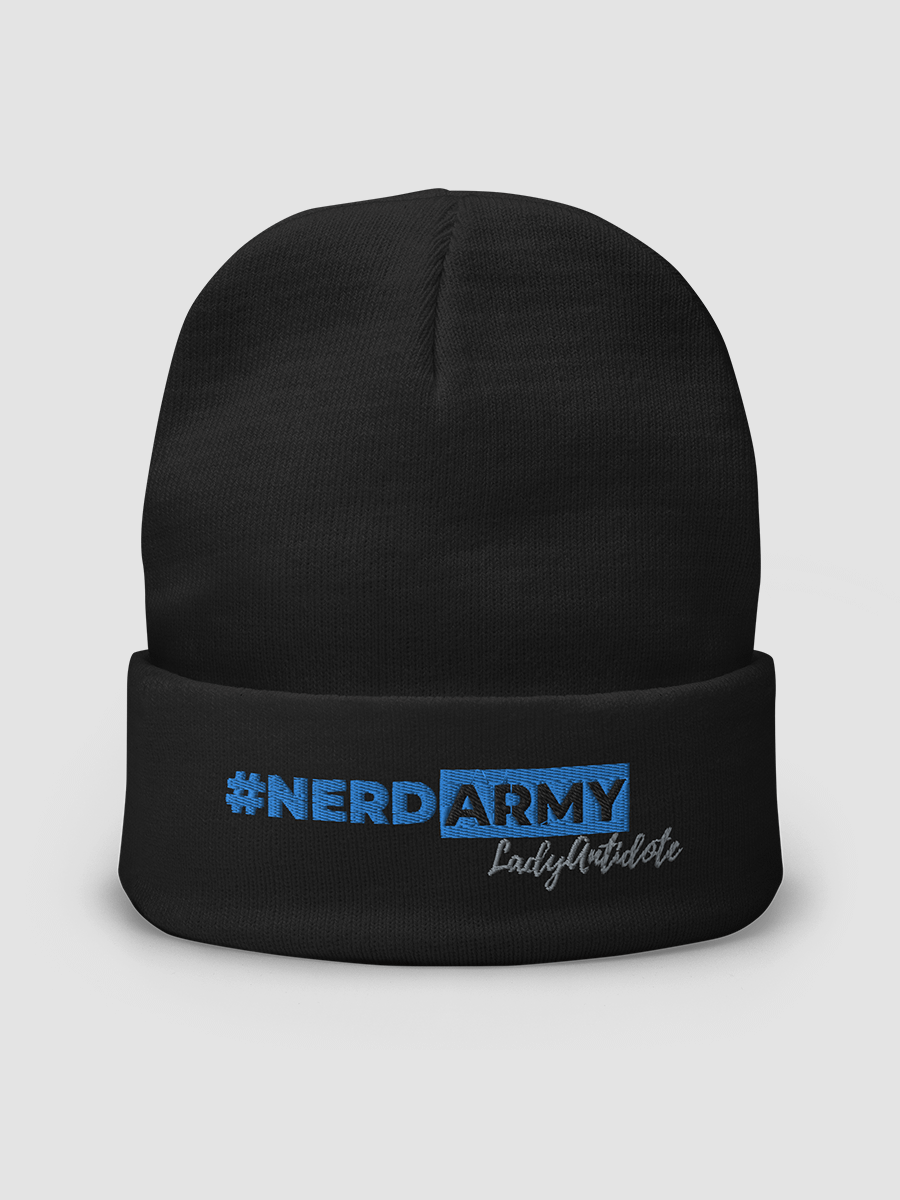 [LadyAntidote] Embroidered Beanie product image (2)