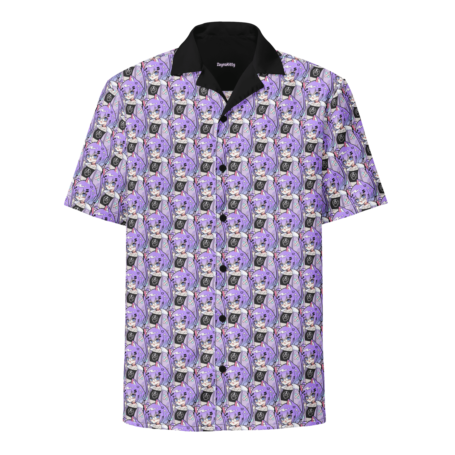 ZaynaKitty Pattern Button-Up product image (1)