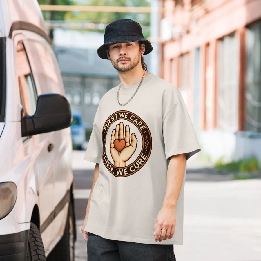 Care & Cure Heart Graphic Tee product image (34)