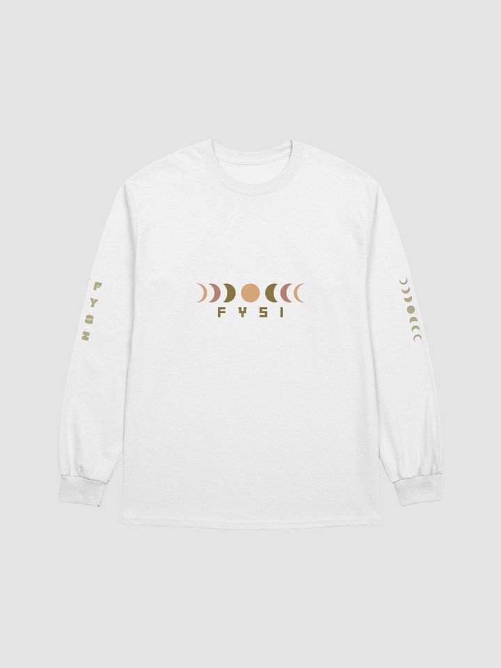 Crescent Moon Distortion Long Sleeve Shirt product image (1)