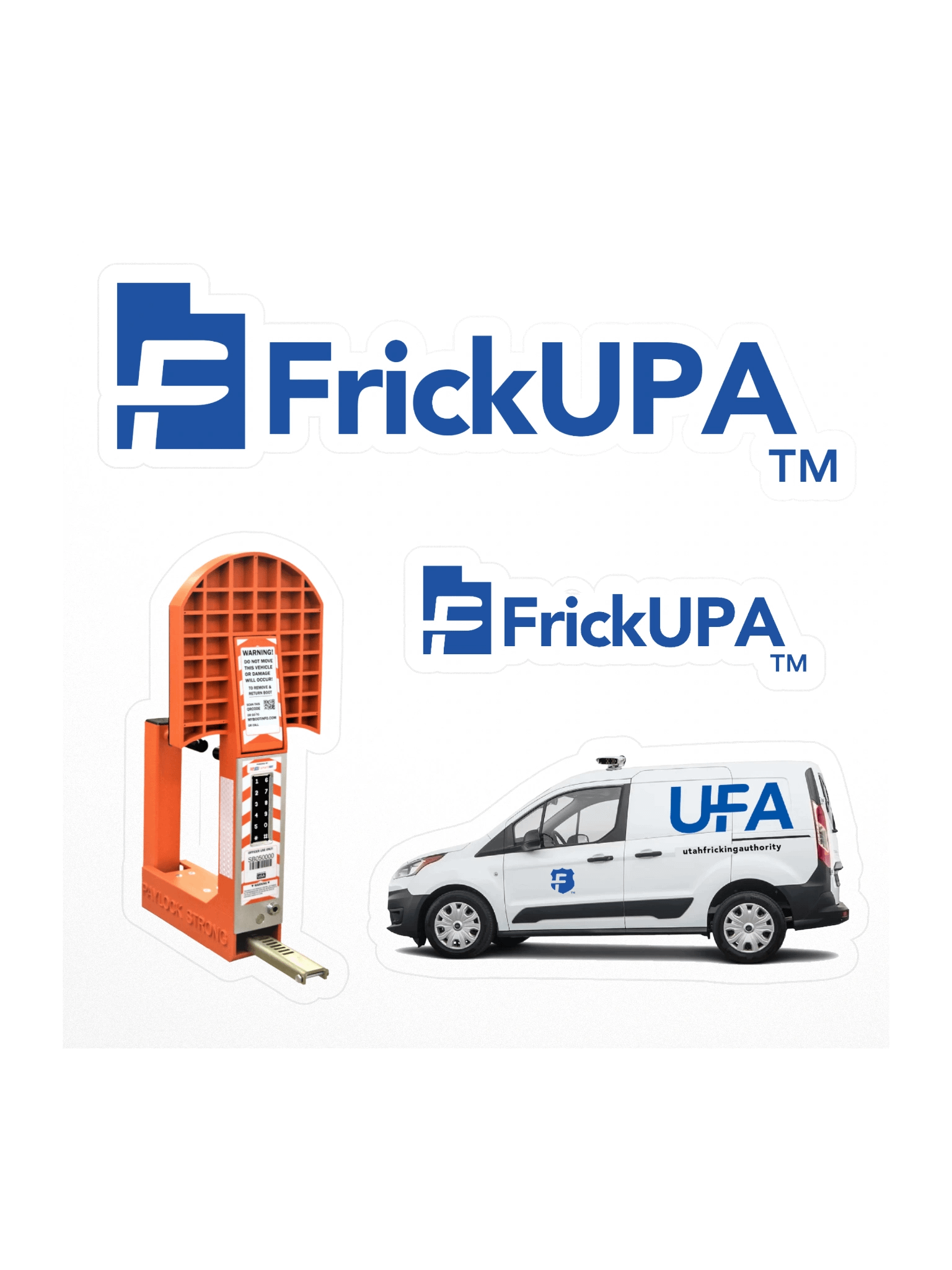 FrickUPA stickers product image (1)