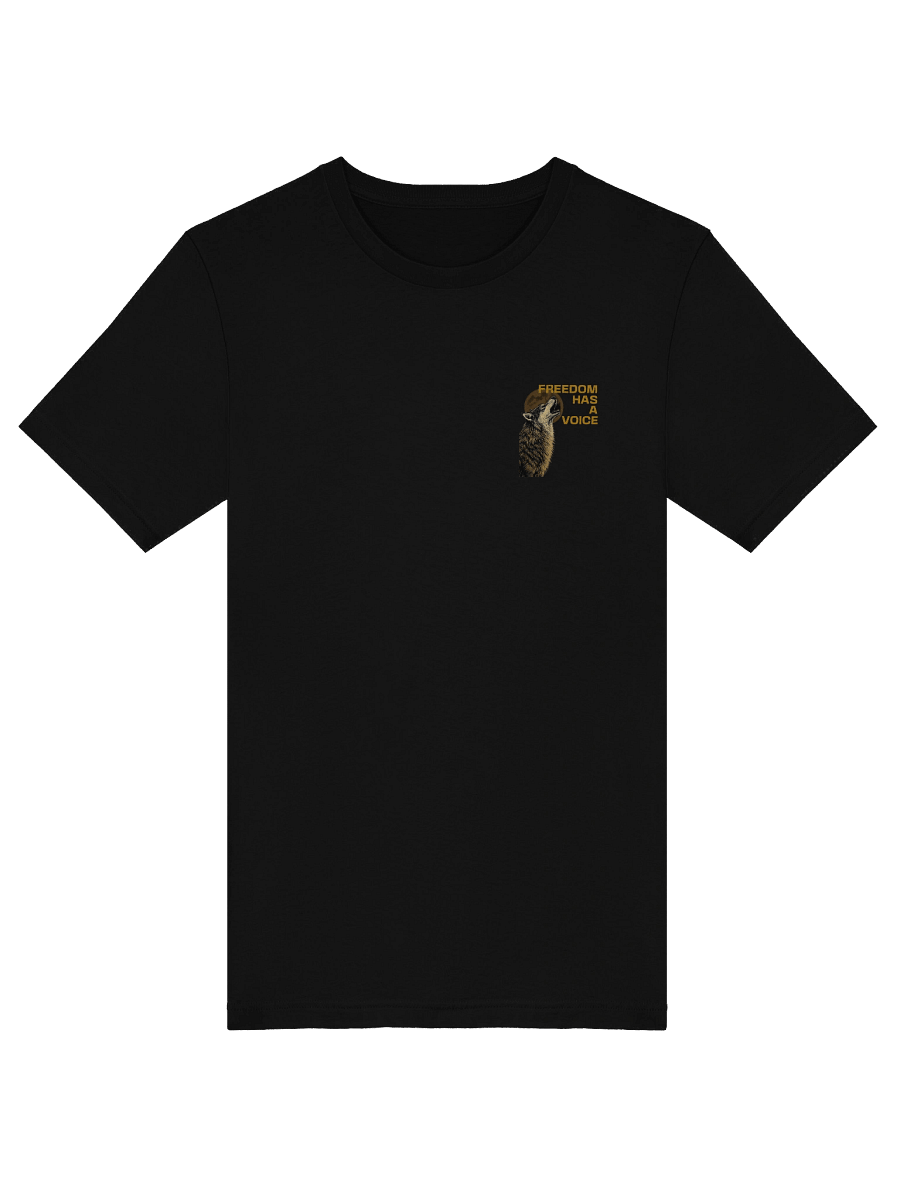 Freedom Has A Voice Howling Wolf - Bella Canvas Unisex Tee product image (5)