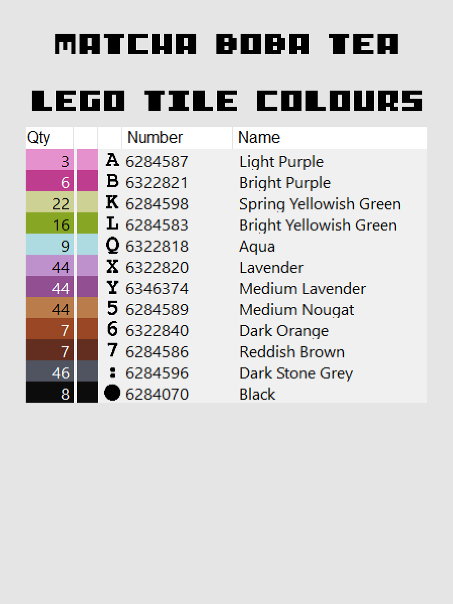 Matcha Boba Tea Pixel Art product image (5)