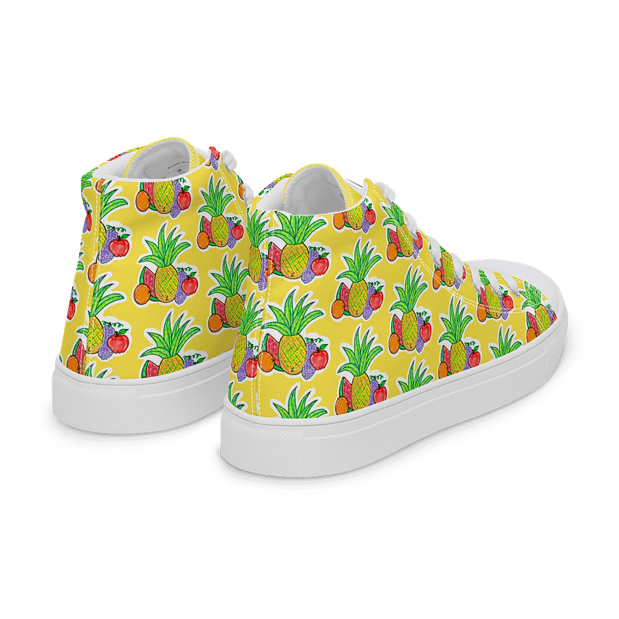 Tropical fruit punch High Top canvas shoes product image (7)