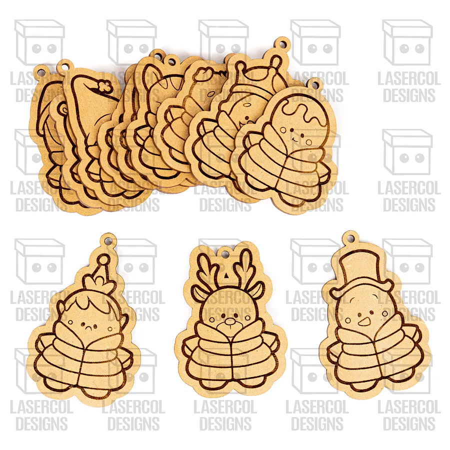 Christmas Ornaments - Laser Cut Files product image (2)