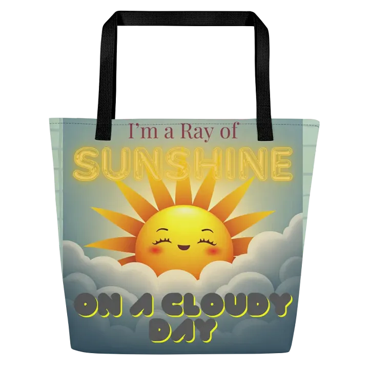 Sunshine on a Cloudy Day Tote Bag product image (1)