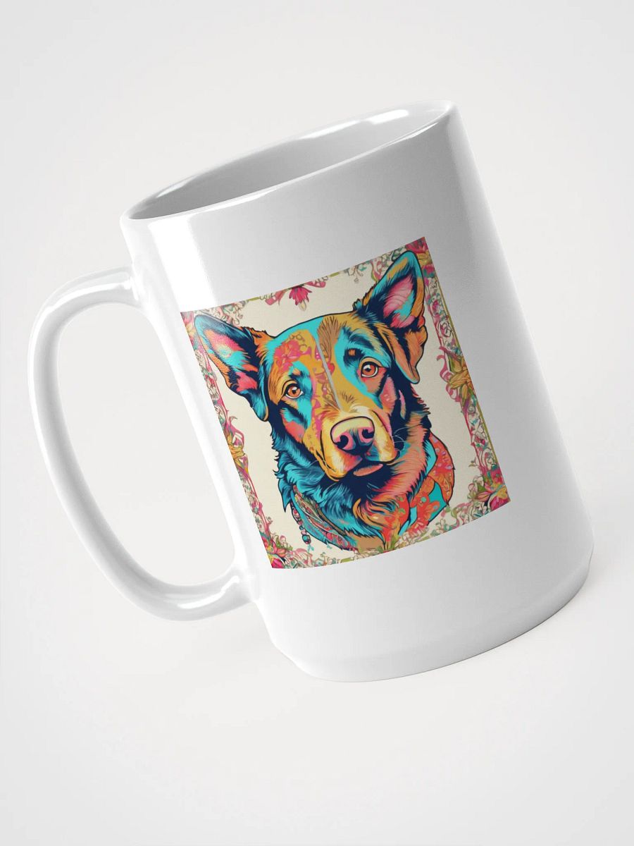 Vibrant Dog Portrait Mug product image (4)