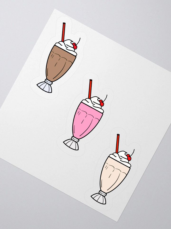Milkshake Stickers (3 Pack) product image (4)
