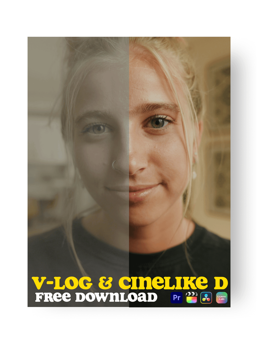 (FREE) Panasonic VLOG & Cinelike D to Rec 709 product image (1)