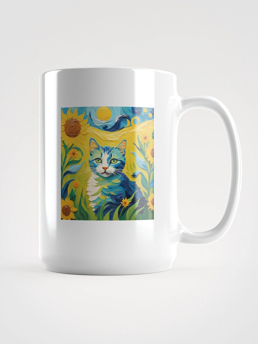 Van Gogh Cat Mug product image (1)