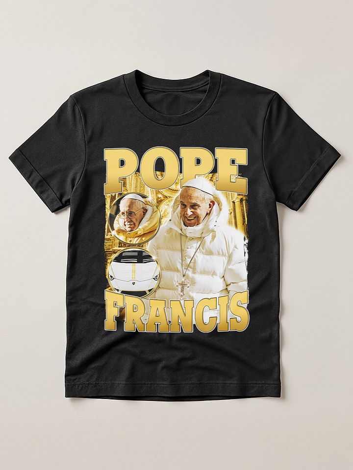 Pope Francis Bootleg T-shirt product image (1)
