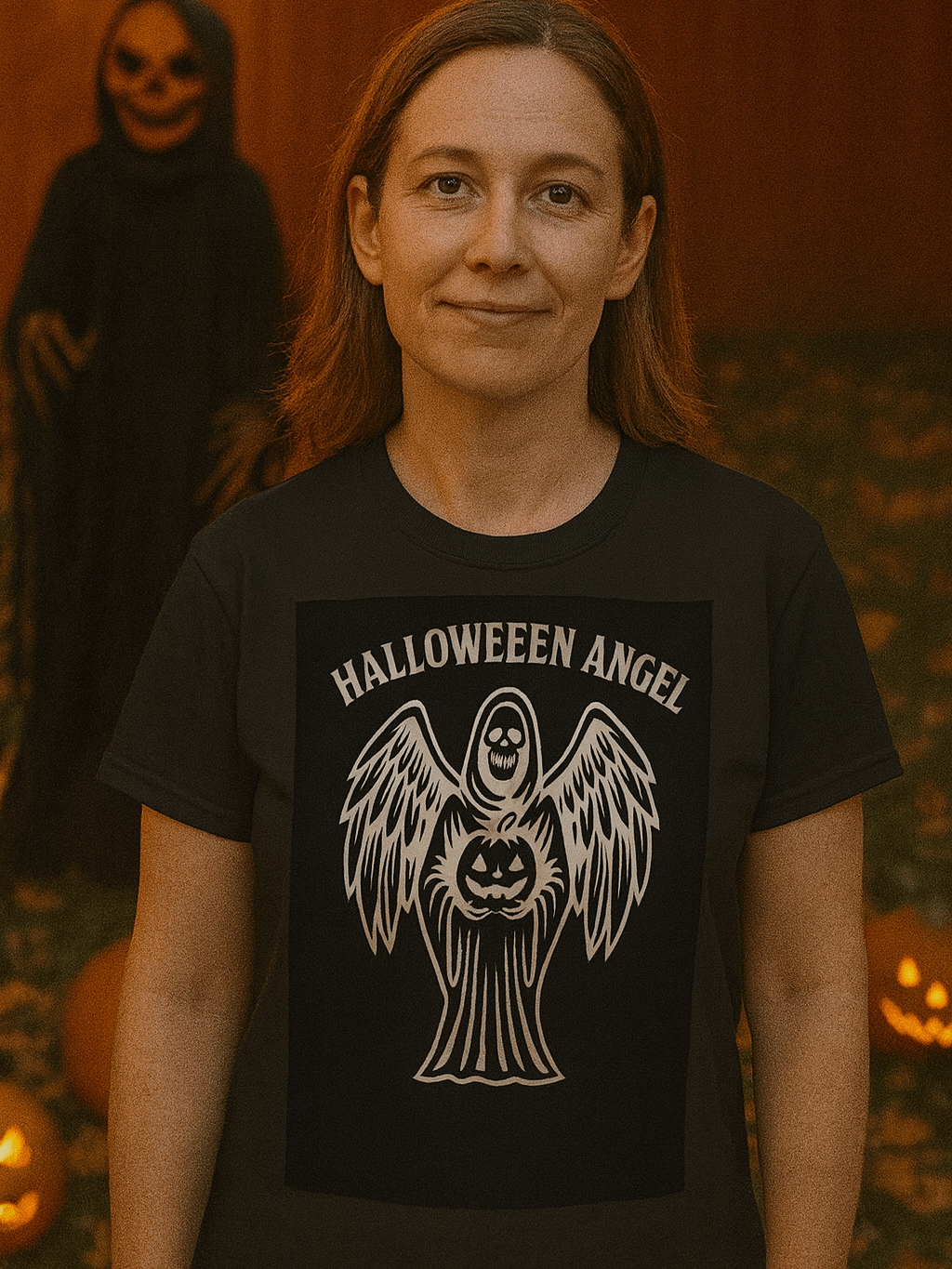 Halloween Angel Wings T-Shirt product image (1)