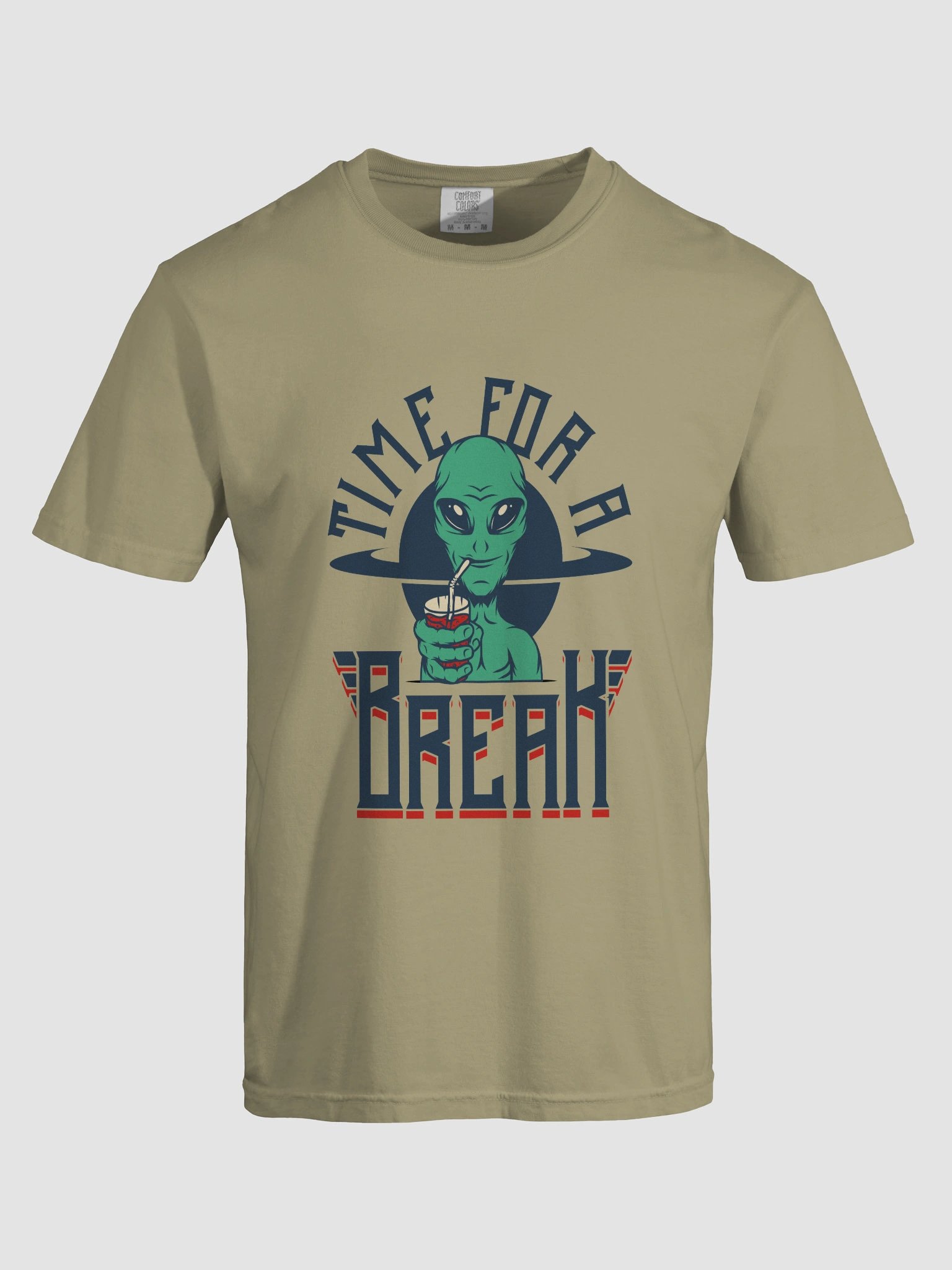 Alien Break Time T-Shirt product image (67)