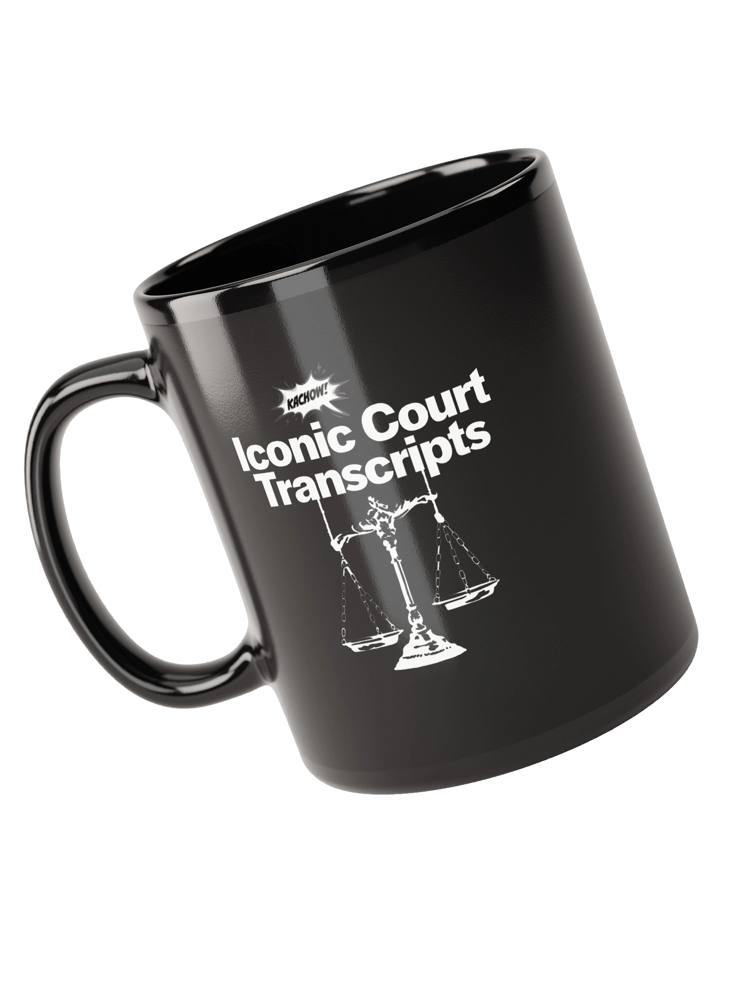 Kachow Black Glossy Mug product image (3)