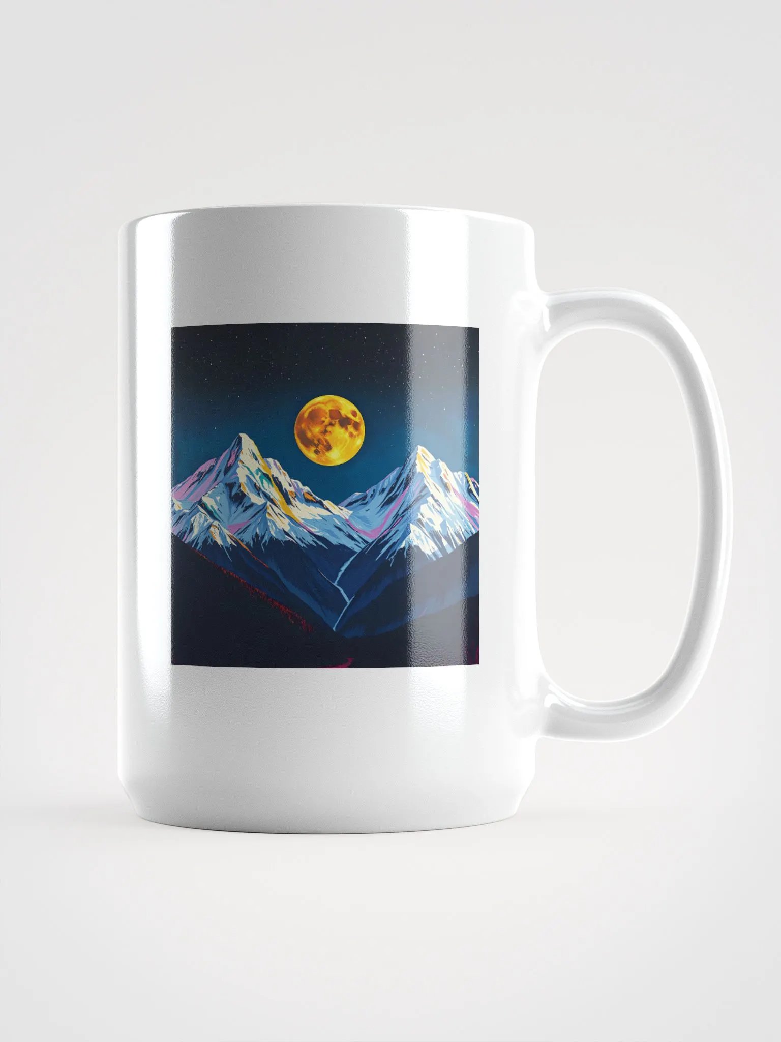 Moonlit Mountain Mug product image (1)