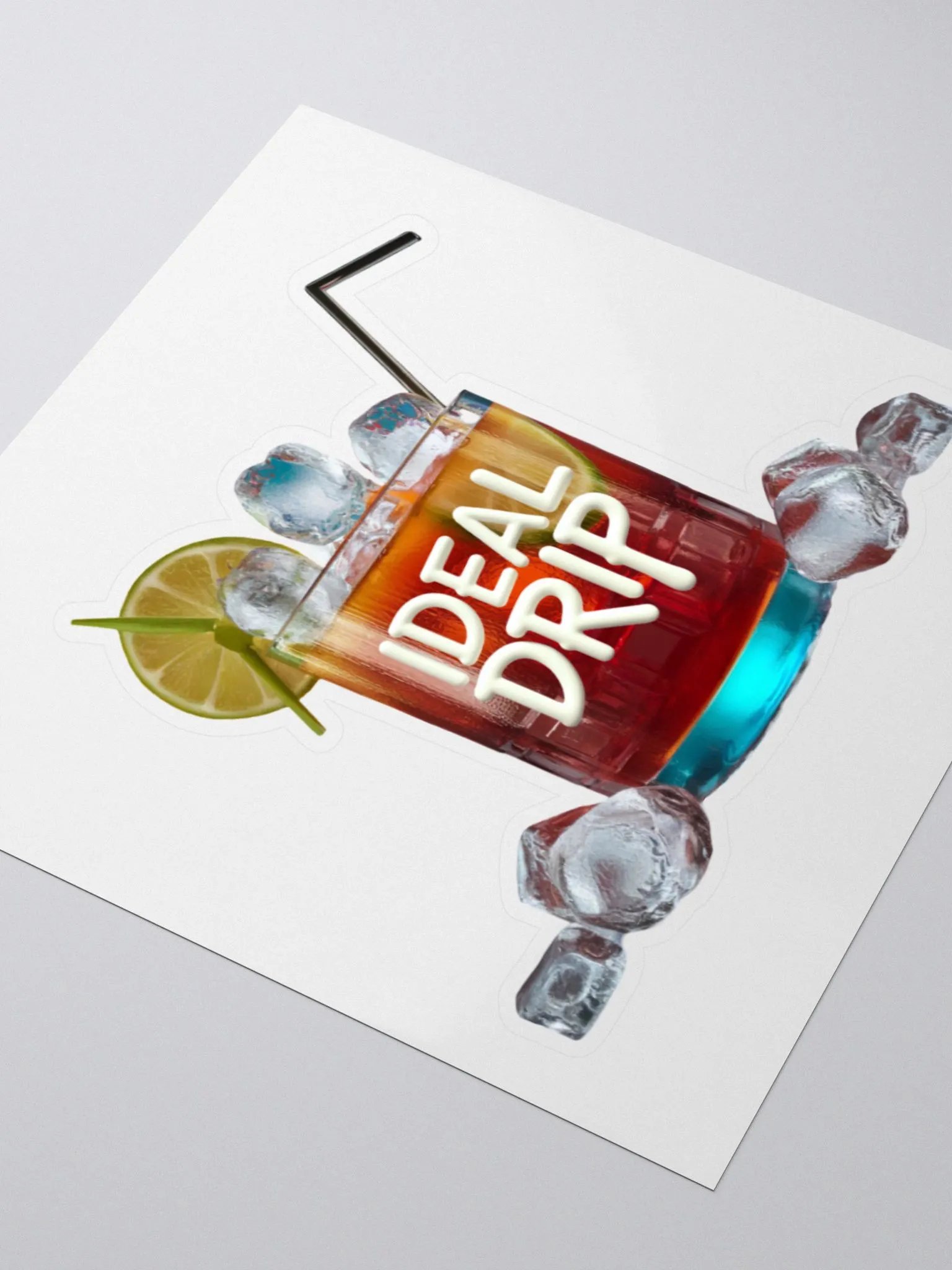 Ideal drip cocktail sticker sheet product image (3)