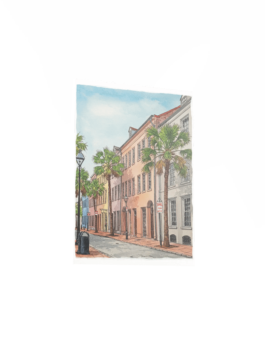 Charleston's Colorful History on East Bay Poster product image (15)